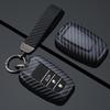 Suitable Abs Carbon Fiber Car Key Case Cover For Toyota Prius Camry Corolla Chr C-Hr Rav4 Land Cruiser Prado Protect Accessories