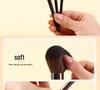 14-Piece Animal Hair Makeup Brush Set - Skin-Friendly Wool Powder Brushes