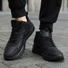 Winter Men‘s Casual Walking Sneakers Plush Warm Leather Waterproof Mens Running Shoes Wear-resistant Men Sports Shoes Zapatillas
