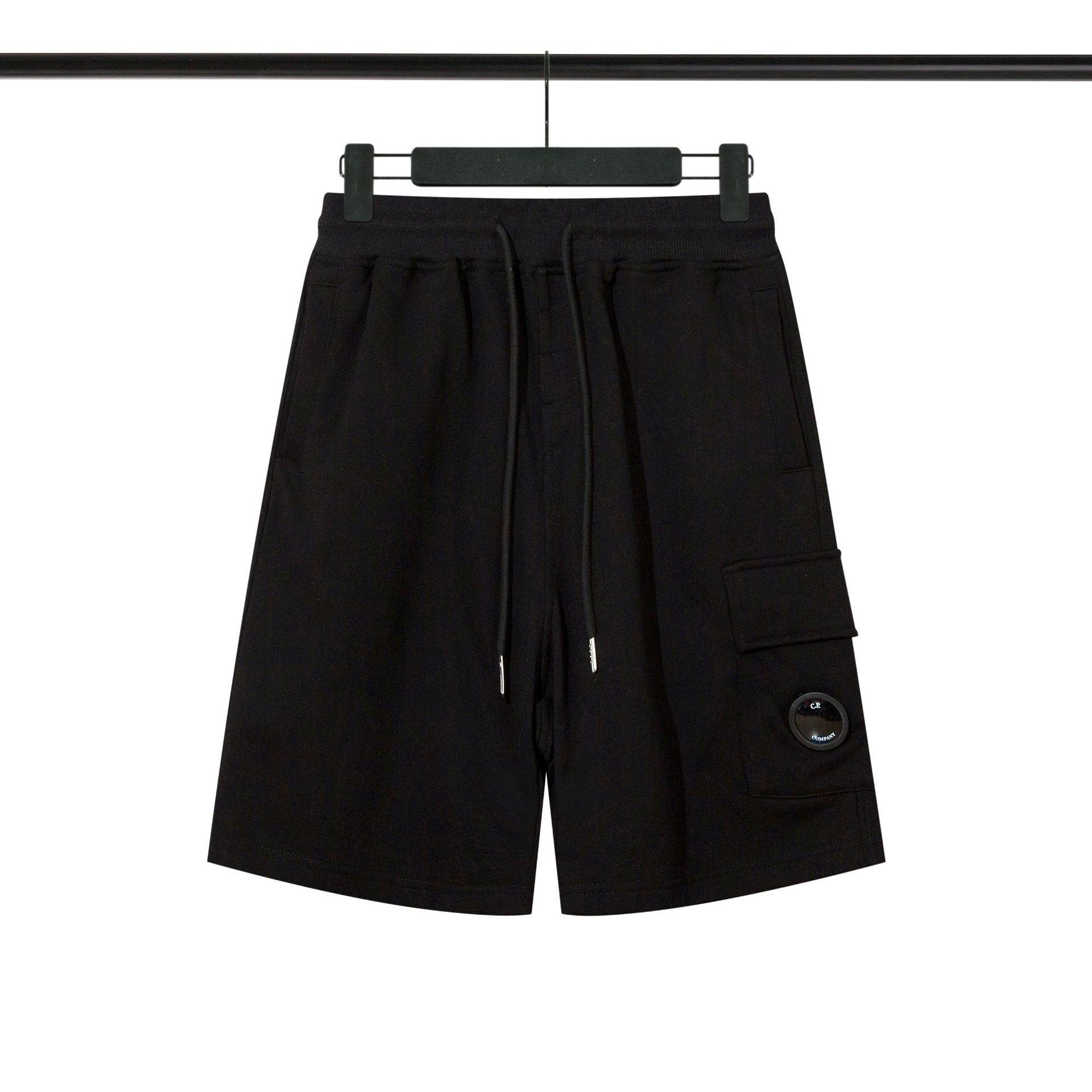 

«Модные спортивные шорты унисекс — однотонные, для отдыха от CP COMPANY» Medium синий