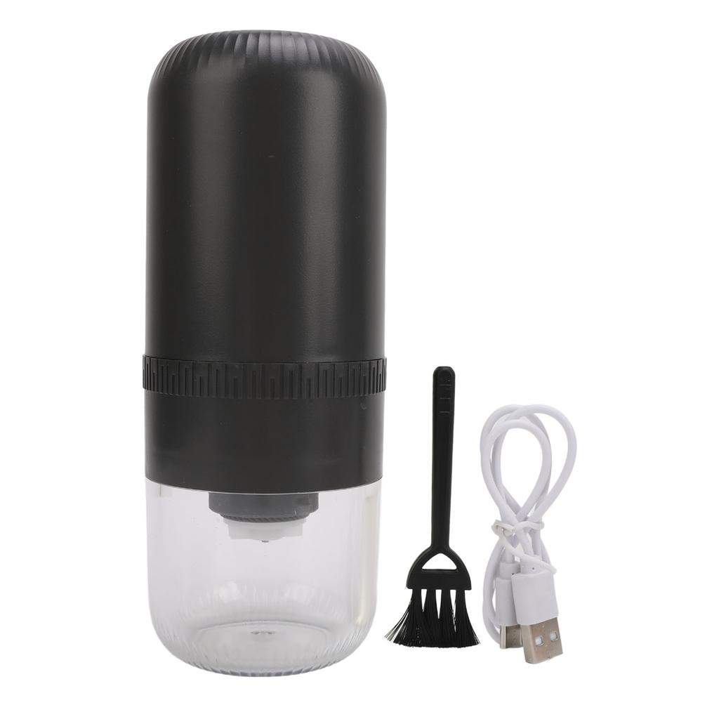 Electric Coffee Bean Grinder ABS USB Automatic Coffee Spice Mill with Stainless Steel Blade for