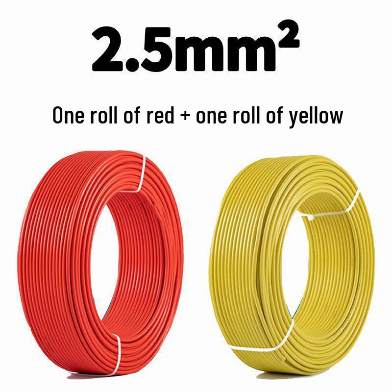 National Standard Aluminum Core Wire 2.5-35 Sq Mm: Durable, Anti-Aging Electric Cable for Home & Outdoor Use
