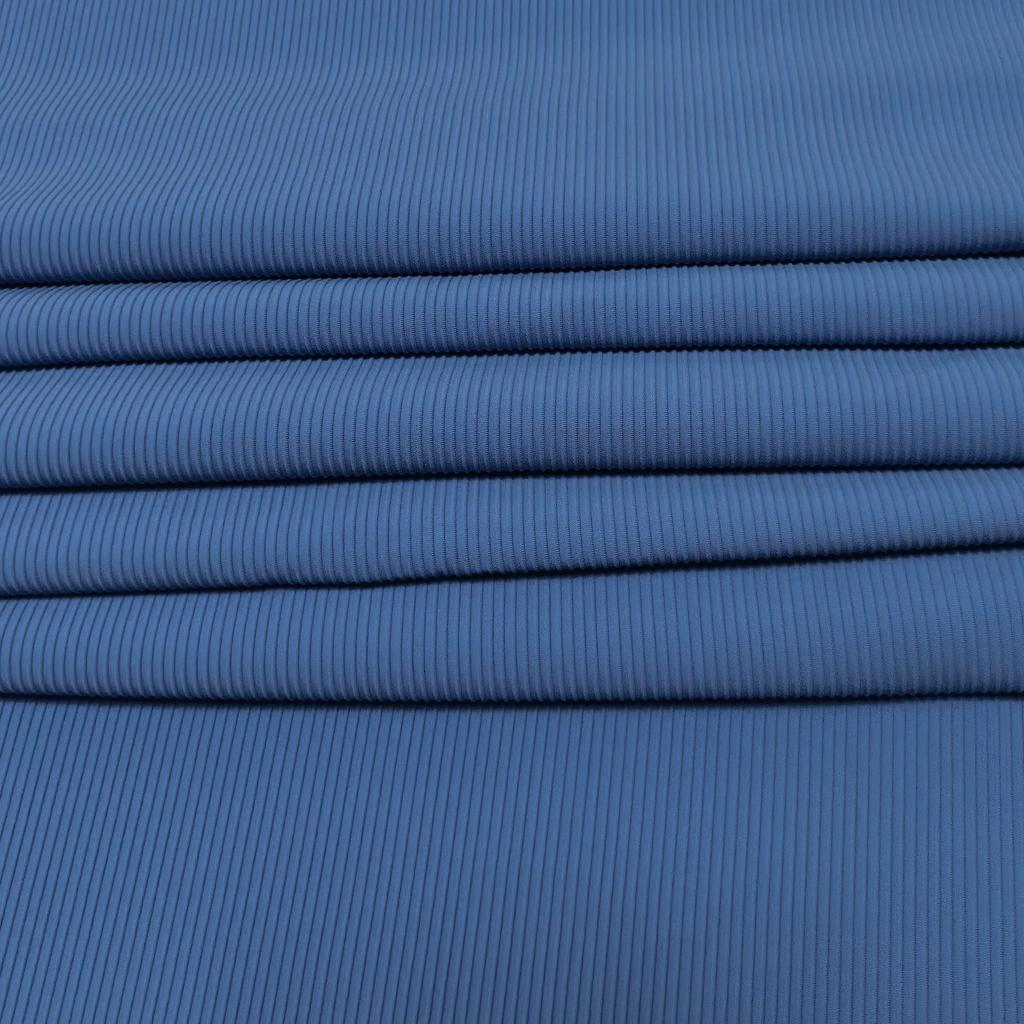 Yoga Wear 70D Light Blue Nylon Spandex Knitted Fabric