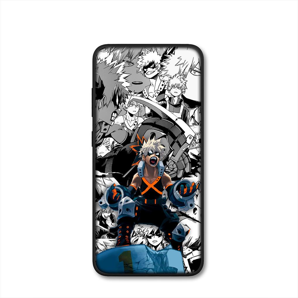 My Hero Academia Katsuki Bakugo BNHA Phone Cover for Xiaomi Redmi Note 11 10 9 8 Pro 9S 10S 11S 9A 9C NFC 9T 10A 10C 8A Case