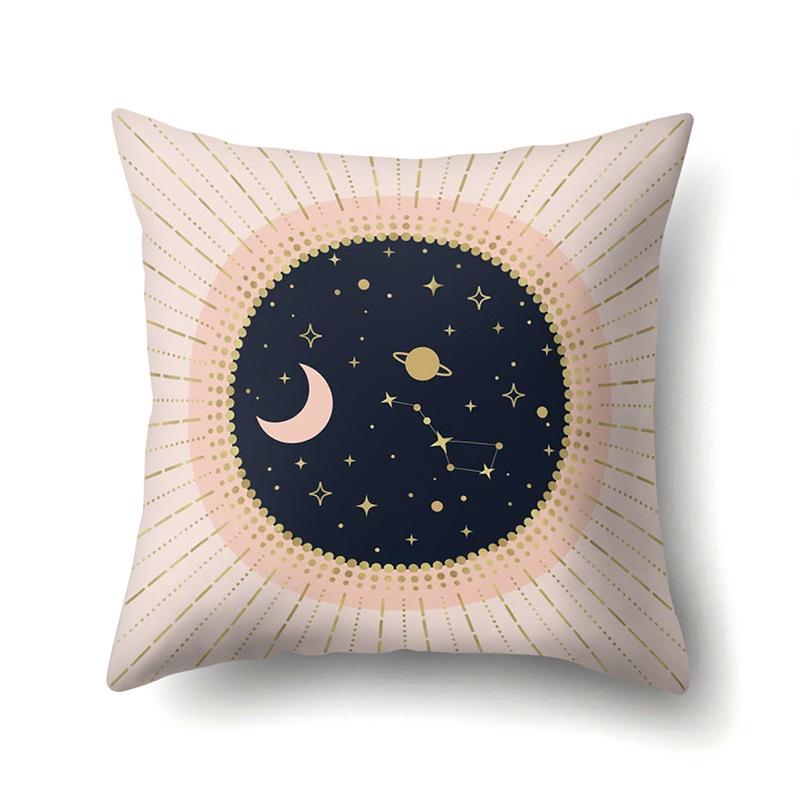 Polyester Pillowcase Automobile Decoration Home Printed Pillowcase