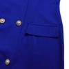 IHUASU Frühling Herbst Temperament Pendler OL Anzug Kragen Einfarbig Zweireiher Plus Größe Langarm Hohe Taille Kleid
