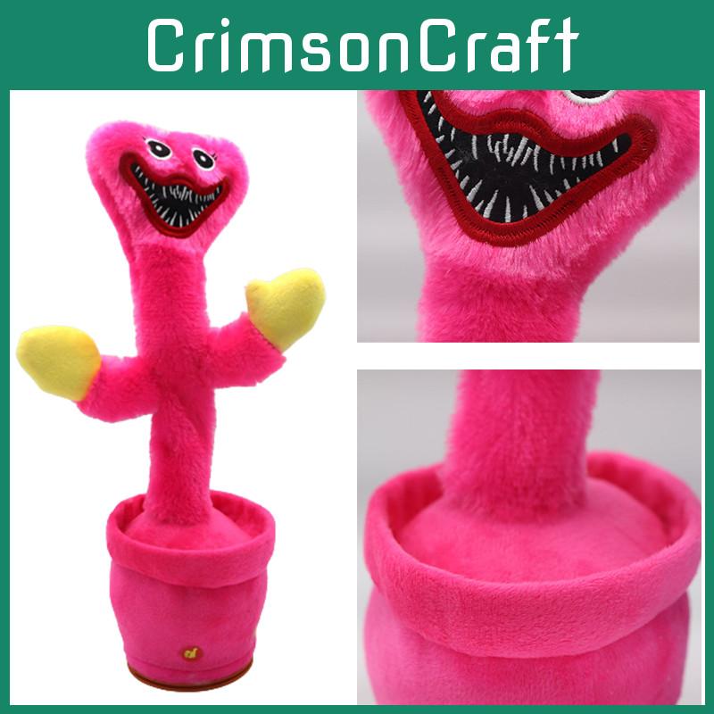 Poppy Playtime Huggy Wuggy Talking Cactus Plush Toy For Kids Interactive And Safe