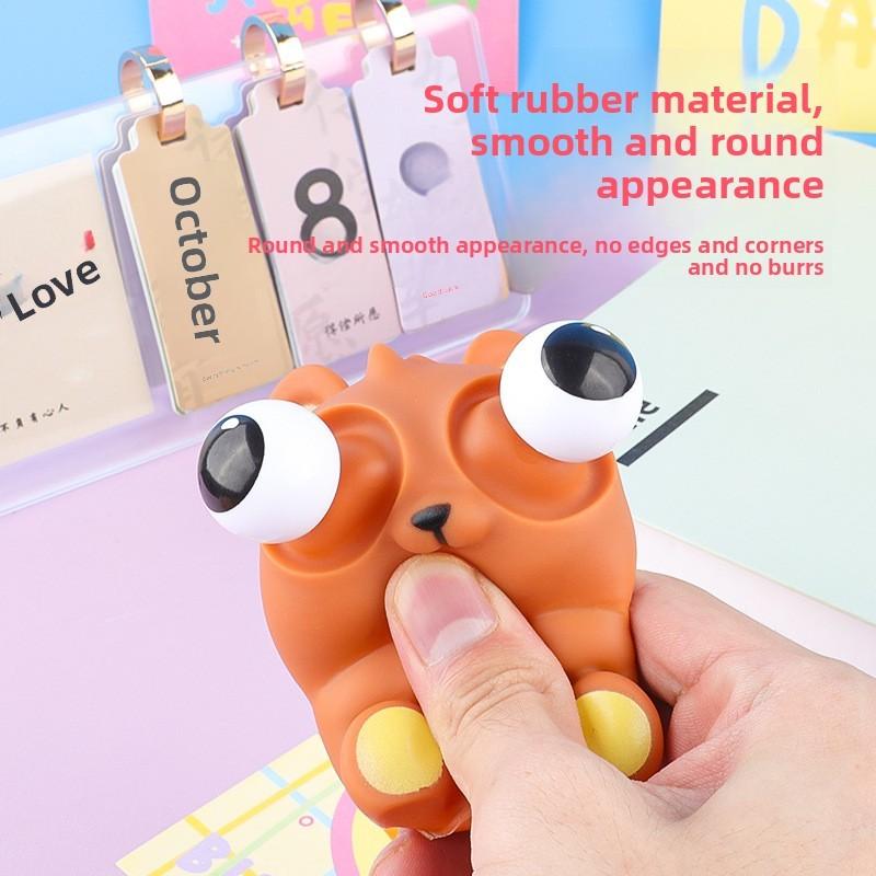 Exploding Bear Eye Children Toys Stress Reliever Home Office Family Gift Fun