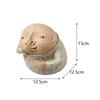 Creative Bathroom Statue, Nose Holding Figurine for Shelf Display