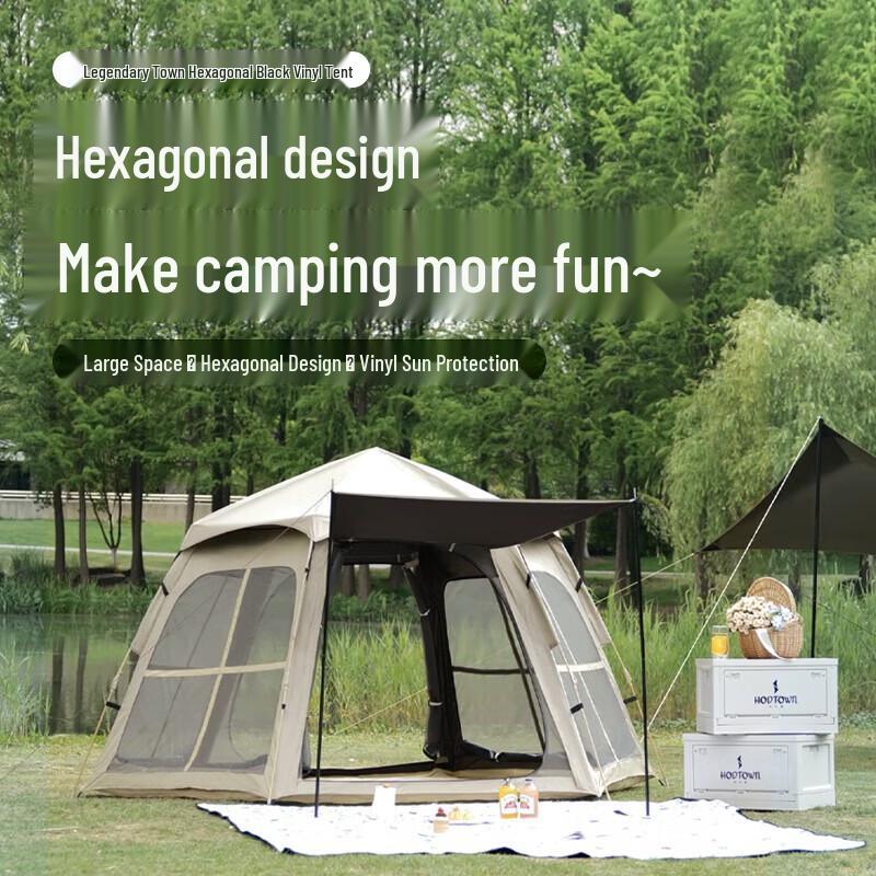 Hodtown Legendary Hexagonal Blackout Tent