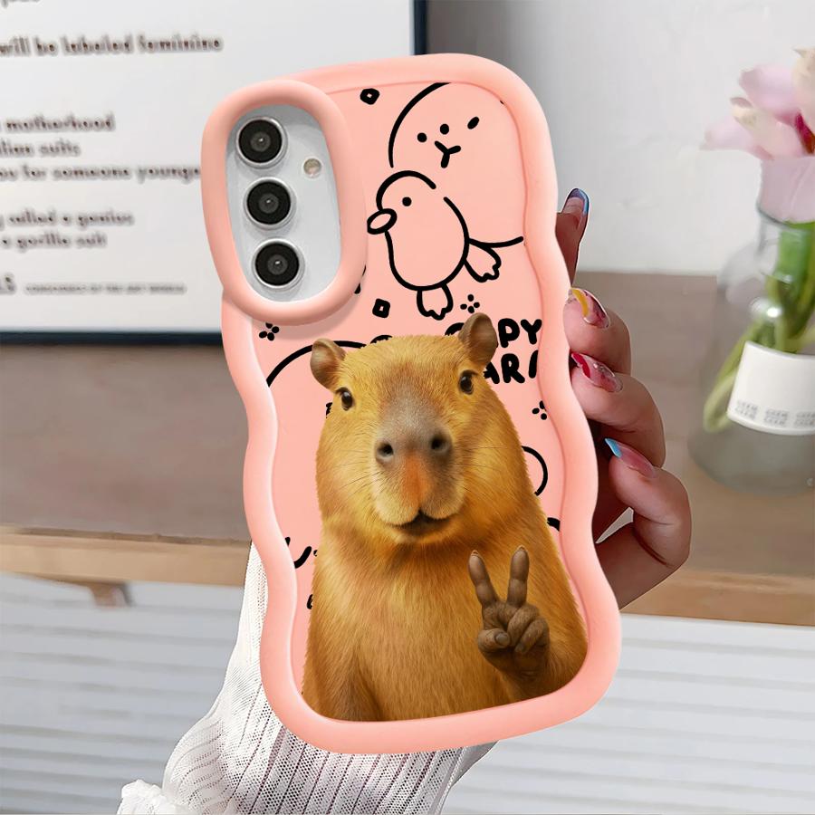 

Capybara Cute Fashion Soft Phone Cover Case for Samsung Galaxy A21s A12 A52 A15 A16 A13 A11 A14 A06 A04 A05 A22 A33 A03 A53 A23 Galaxy A12