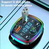 Bluetooth 5.0 Car Charger Car FM Transmitter Bluetooth Hands Free Mp3 True 3.1A Dual USB Port PD Fast Charging