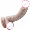 Female Dildo Masturbation Simulation Penis Soft Double Layer Silicone Dildo