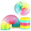 Magic Color Bounce Toys Board Games For Children Anti-Stress Magic Ring Spring Rainbow Board Game Kids Creative Funny Gifts