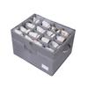 Shoe Storage Box 16-grid Shoe Box Multi-function Shoe Storage Box Transparent Storage Box Folding Shoe Box