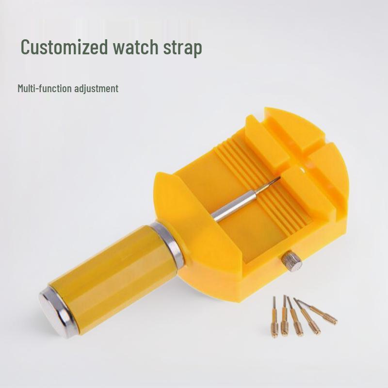 

Стальной браслет для часов, инструмент для регулировки и удаления звеньев Blue + 5 Pins