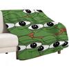 Pepe Throw Blanket Lightweight Warm Blanket for Travel Camping