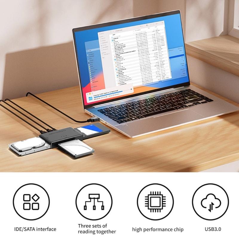 Fast Speed 5Gbps USB3.0 IDE Converter External Hard Disk Drive Adapter Tool For PC Wide Compatibility