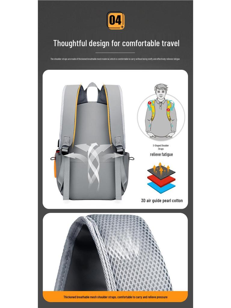 Trendy Lightweight Casual & Sports Backpack for Travel and Business