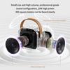1 enceinte Bluetooth portable K12 avec 1 ou 2 microphones sans fil, idéale pour le karaoké familial, idéale comme cadeau pour enfants