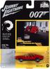 Johnny Lightning 1/64 Scale Bond Car Ford Mustang 1971 Red "007 Diamonds Are Forever" Mustang Diecast Model Car [Parallel Import]
