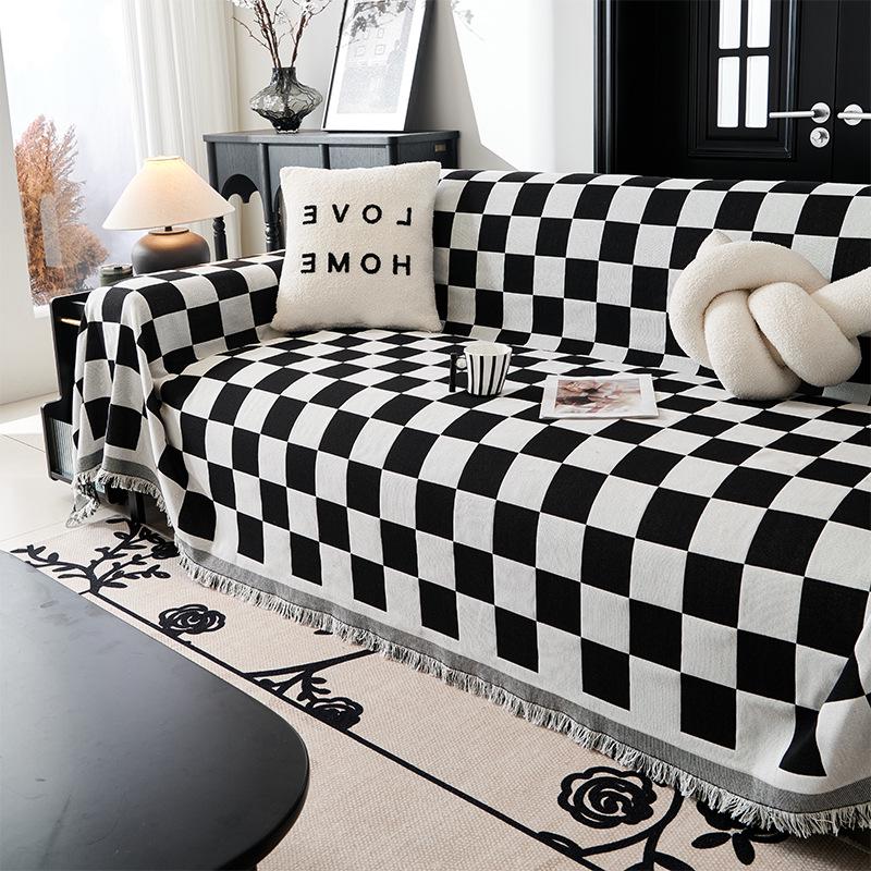 Universal Non-Slip Sofa Cover: All-Season Modern Minimalist Knitted Cushion Towel (2025)