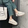Classic versatile small canvas shoes for women's 2025 spring new versatile comfortable lace-up thick-soled super fire little white shoes