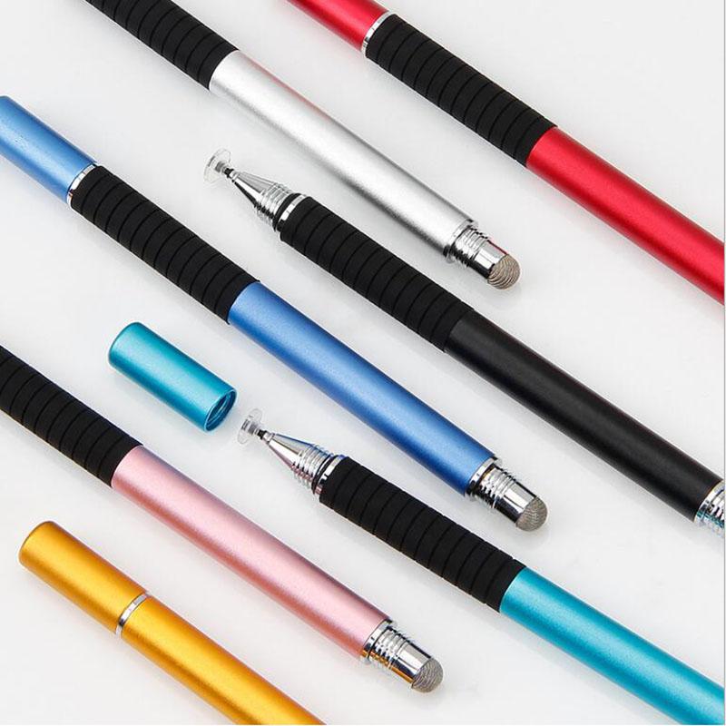 Capacitive Pen Pen Touch Screen Drawing Pen Stylus For IPhone For IPad For Smart Phone Tablet Black Silver Red Blue