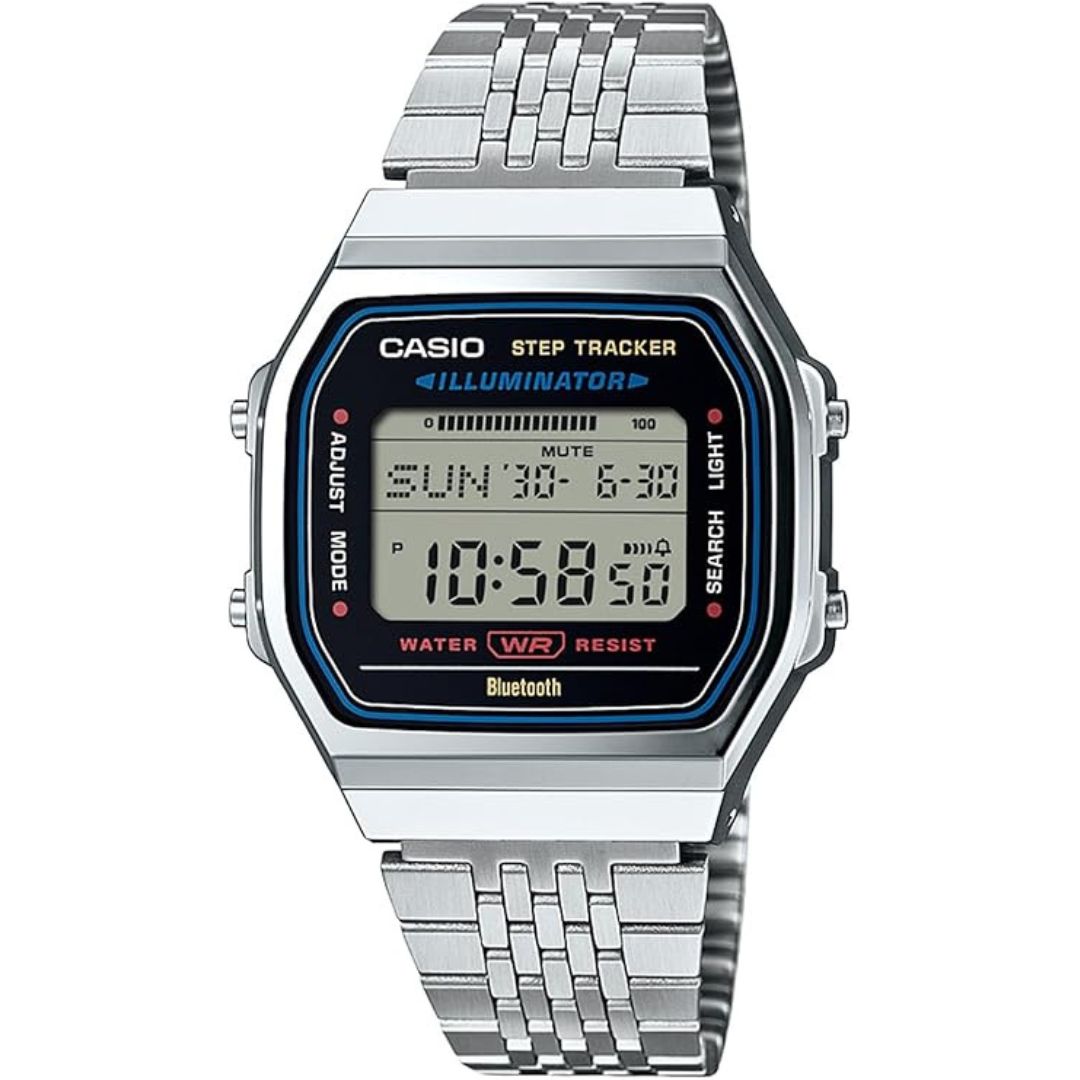 CASIO Collection ABL-100WE-1AJF - Bluetooth Smartphone Link, Step Tracker, Classic Digital Watch