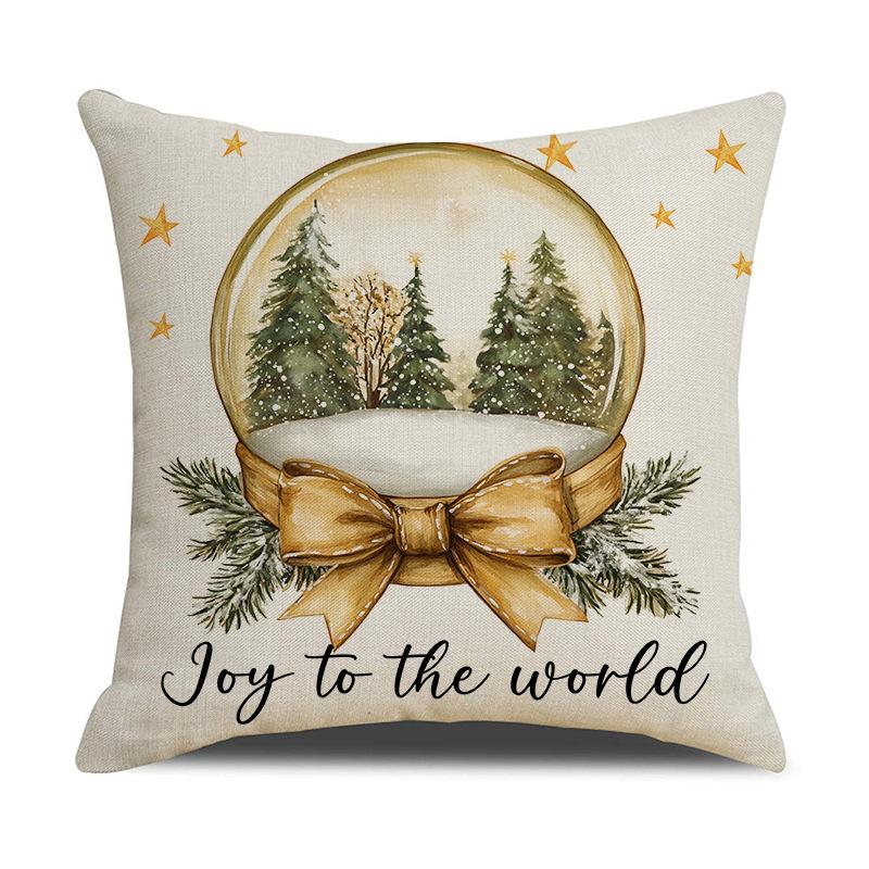 

Новая Рождественская наволочка для подушки, наволочка для подушки для украшения дома, наволочка для подушки для дивана в гостиной, спальне 45 * 45Cm (pillowcase only)