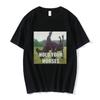 Hold Your Horse Funny Meme Graphic Clothing Fashion Hip Hop Short Sleeve Summer Short Sleeved Harajuku Streetwear Tops Tees