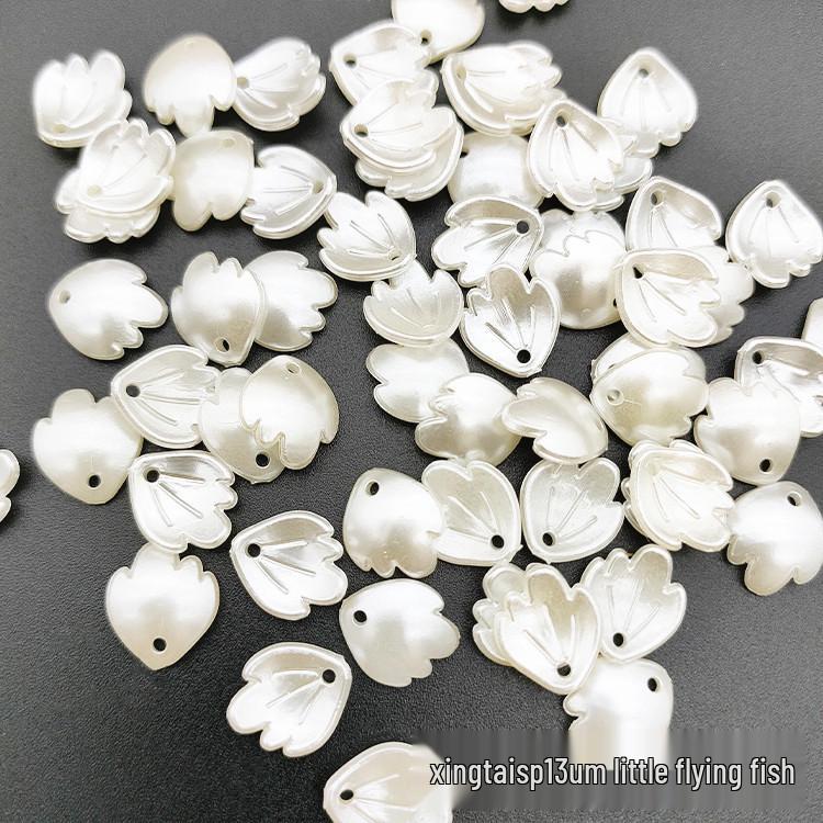DIY Clothing Accessories: Cherry Blossom Petal Headdress, Hairpins, Brooches & Nail Art with Imitation Pearls ABS Imitation Pearl