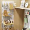 Hole Board Dormitory Wall Shelf Free Punching Adhesive Study Wall Mount Students Study Wall Mounted Storage Rack Home Decoration