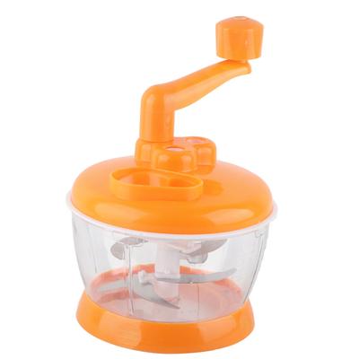 Manual Vegetable Grinder PP Stainless Steel Food Grade Compact Portable Food Vegetable Grinder for Kitchen Restaurant 6