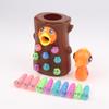 Children'S Woodpecker Toy, Educational Early Childhood Fishing And Insect Catching Game, Magnetic Montessori Magnetic Toy