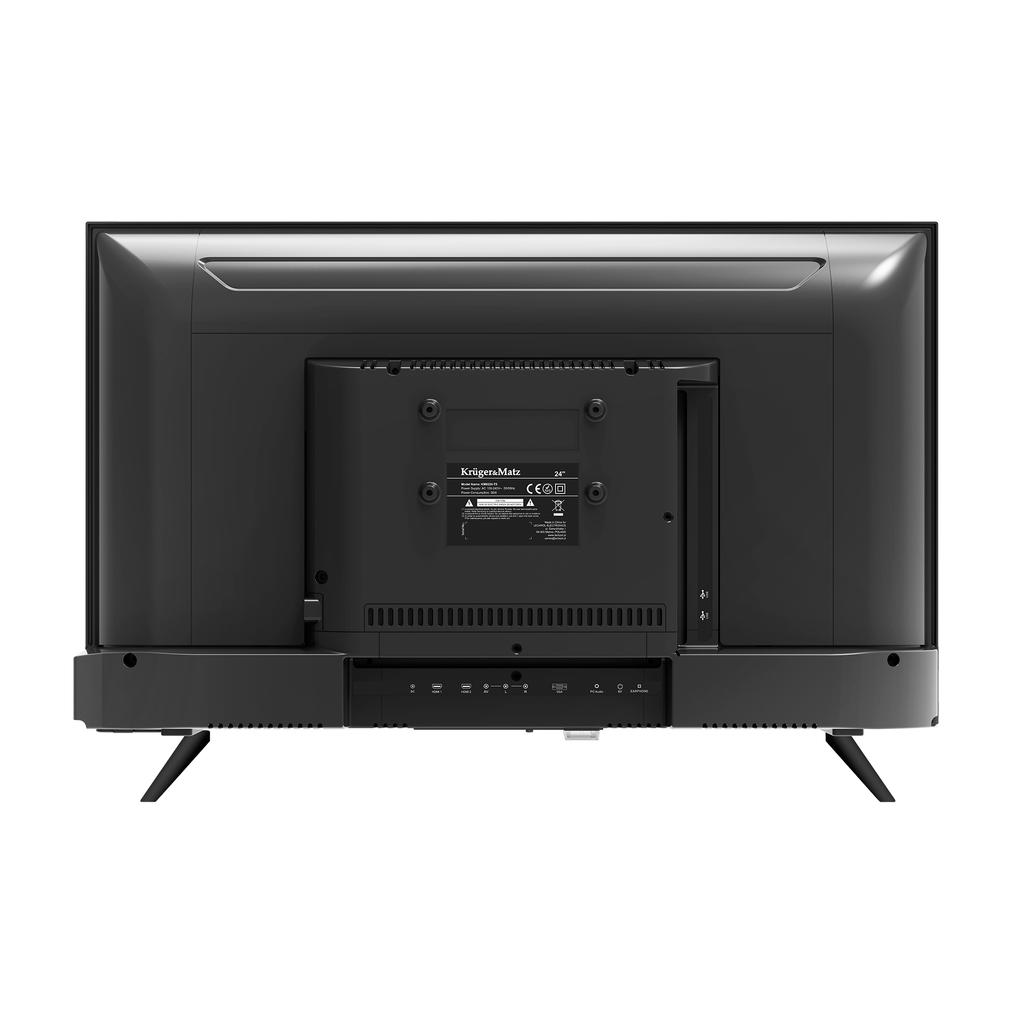 Telewizor Kruger&Matz 24" HD DVB-T2 H.265 HEVC   230/12V