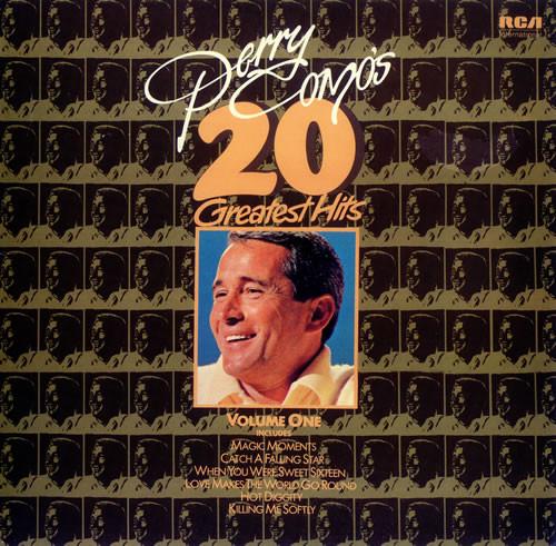 

LP Record PERRY COMO Perry Comos 20 Greatest Hits Volum NL89019 RCA INTERNATION 198 Germany Pop Used