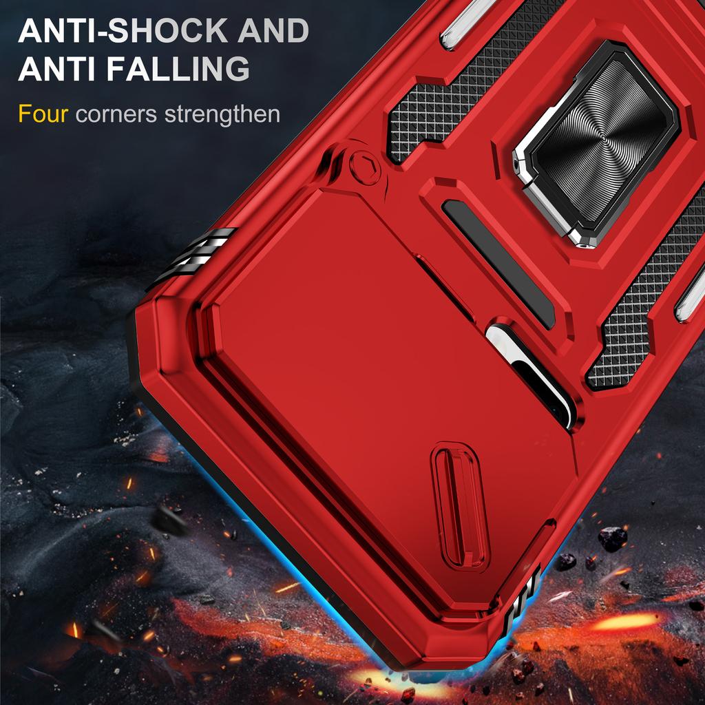 Applicable To Xiaomi 17Promax Mobile Phone Case Holder 14T Window Push Magnetic Ultra-thin Ring Mobile Phone Case