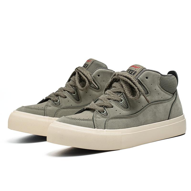 Board shoes niche explosive low-top medium-top bread shoes spring and autumn new retro college casual sports shoes
