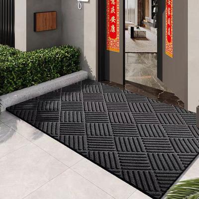 Yousheng Floor Mat Quick Absorbent Thickened Rhombus Texture Quick-Drying Anti-Slip Bottom Dirt-trapping Entry Rug Multipurpose Bath Shower Sink
