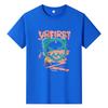 Tricou pentru bărbați din bumbac pur de mărime mare Tricou cu mâneci scurte pentru băiat