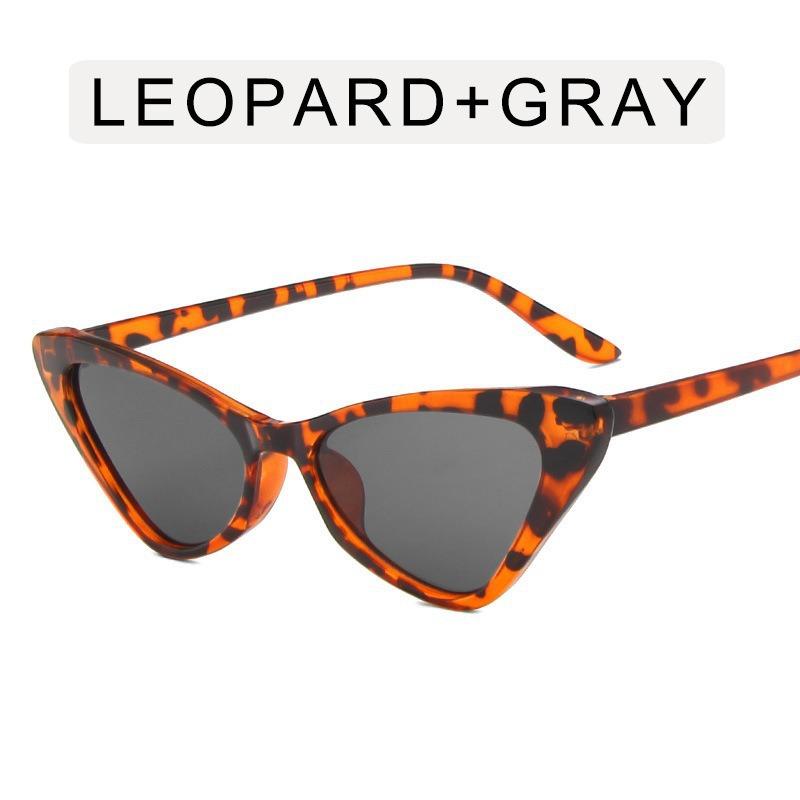 Trendy High-End Street Photography Uv-Proof Driving Sunglasses Small Frame Cat Eye Sunglasses