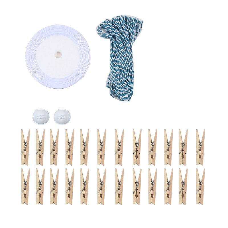 Christmas Fillable Advent Calendar Bags Set Portable Holiday Drawstring Gift Bags for DIY Christmas Decorations