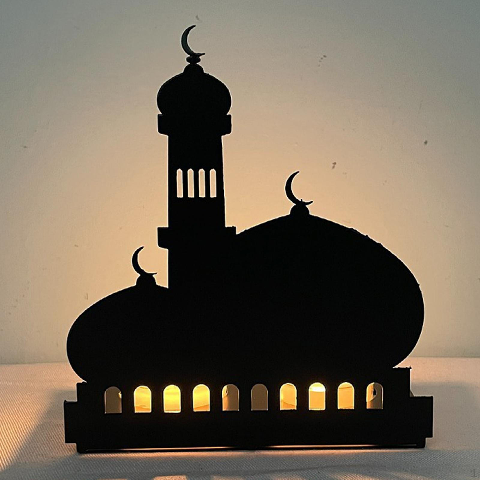 

Подсвечник Eid Candle Candelabra Романтический Ислам Рамадан Подставка Подсвечник для Обеденного Стола StyleA 12.5cmx14.2cm