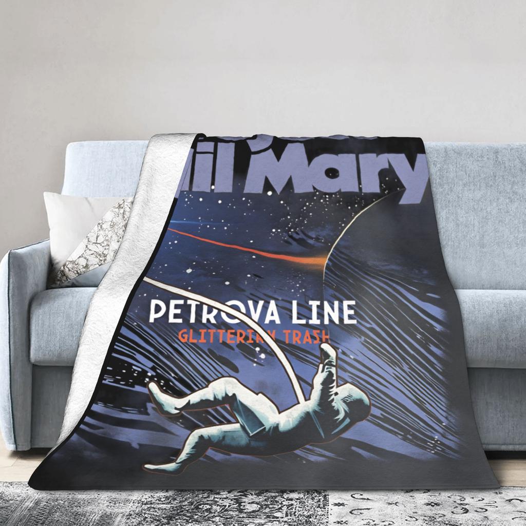 Project Hail Mary 2026 Blanket Girls Flannel Throw Blanket For Living Room Soft Cozy Custom Quality Bedspread Gift Idea