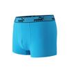 Puma Solid Color Mid-Rise Antibacterial Boxer Shorts Comfortable Breathable Four-Pack Men underwear Sky-Blue 701237600-2