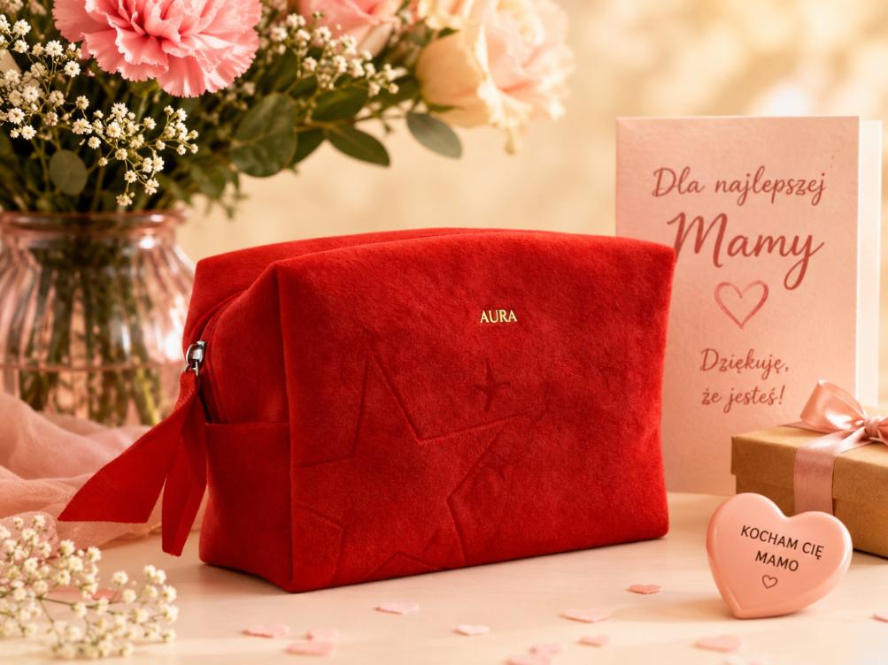 Elegant Velvet Cosmetic Bag - Perfect Mother' Day Gift