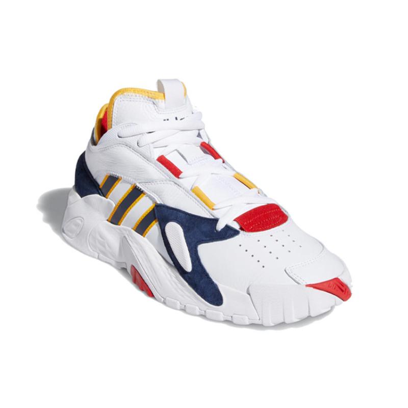 adidas Streetball 'White Navy Scarlet' Sneakers FW8621