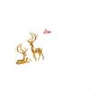 Resin Deer Statues Decorative Sculptures Collection for Living Room Kitchen Dining Tabletop