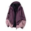 Women's Ski Windbreaker: 2025 Detachable 3-in-1 Windproof, Waterproof, Warm Jacket for Spring/Summer